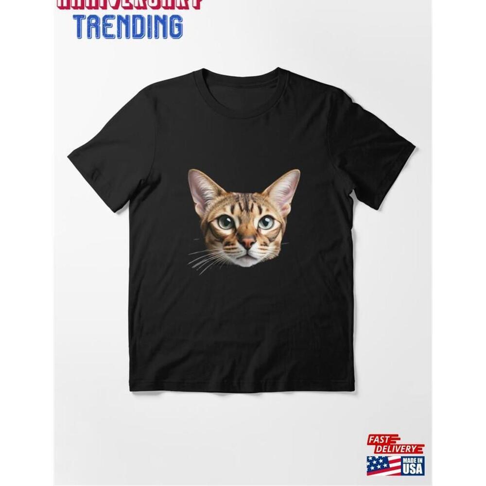 Cat Peekaboo Essential Tshirt Unisex